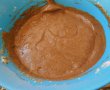 Desert tort cu crema de zmeura, de ciocolata si glazura de ciocolata alba-0