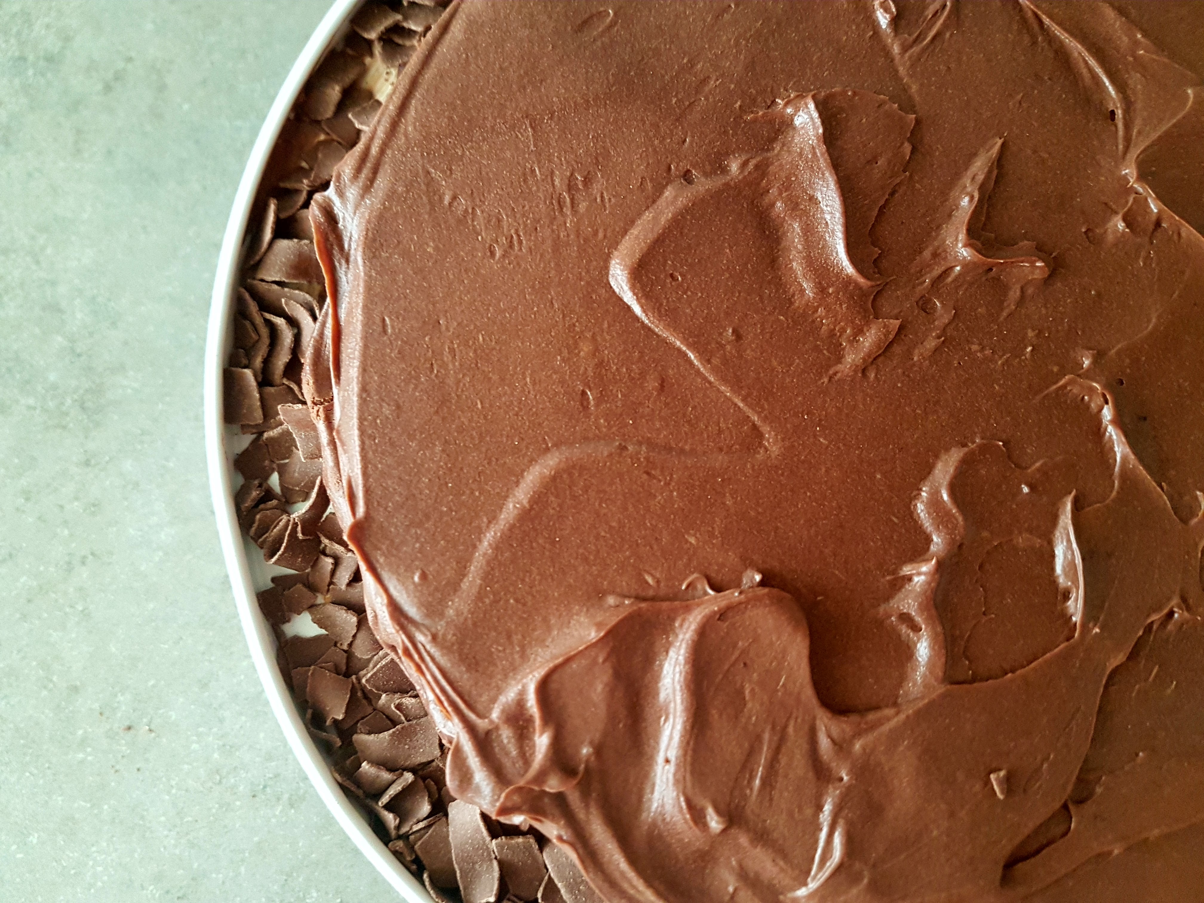 Desert tort simplu de ciocolata