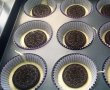 Desert muffins cu biscuiti Oreo-3