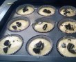 Desert muffins cu biscuiti Oreo-4