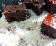 Desert prajitura Lamington - Tavalita cu cocos si ciocolata-6