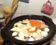 Supa Gogu-Pintenogu cu taitei de casa la slow cooker Crock-Pot-3
