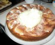 Desert tarta cu mere si budinca de vanilie-3