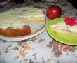 Desert tarta cu mere si budinca de vanilie-5