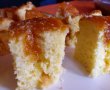 Desert prajitura cu gauri - Poke cake-9