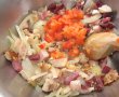 Tarta cu carne de pui, muschi salcrud si vinete chinezesti-9