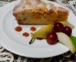 Desert tarta cu fructe de toamna (mere, pere, struguri)-13