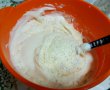 Desert tort cu crema de branza si budinca de vanilie-1