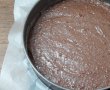 Desert tort cu ciocolata, crema de piersici si blat umed-9