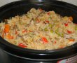 Pilaf cu pui si legume la slow cooker Crock-Pot-12