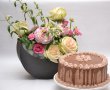 Desert tort cu ciocolata, mure si mascarpone - reteta cu nr. 500-19