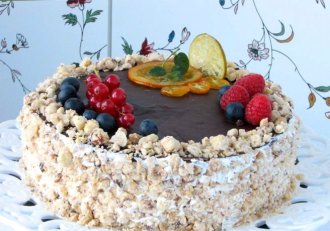 Desert tort festiv Orange-Chocolate