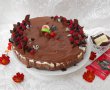 Desert tort cu trei straturi de ciocolata-1