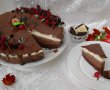 Desert tort cu trei straturi de ciocolata-3
