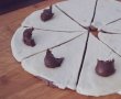 Desert cornulete bicolore cu ciocolata si sirop caramel-4