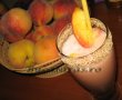 Cocktail cu piersici, inghetata si ceai de fructe-0
