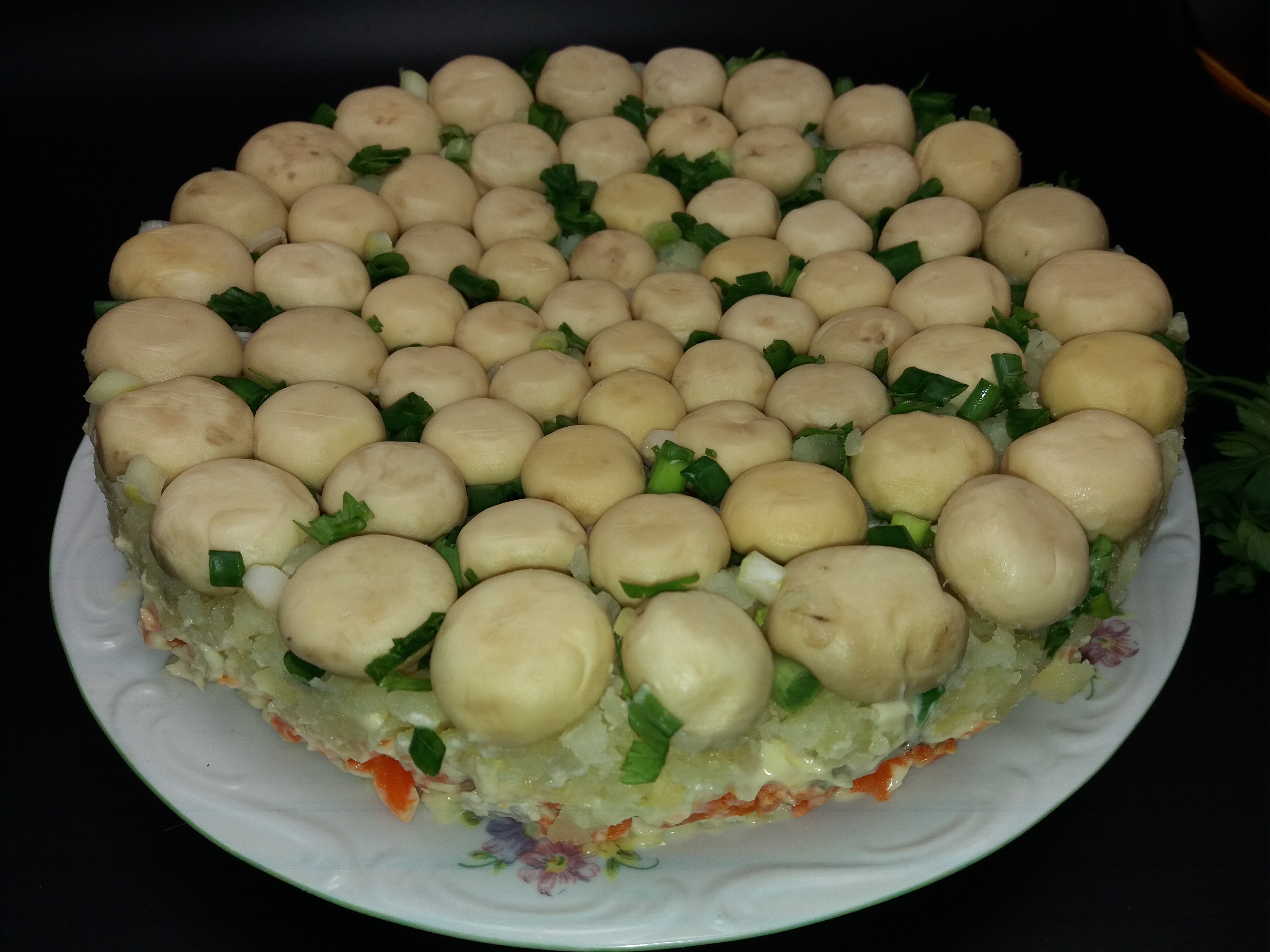 Salata Poiana cu ciuperci