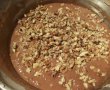 Desert tort ciocolatos cu crema de lamaie si fructe de padure-5