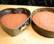 Desert tort ciocolatos cu crema de lamaie si fructe de padure-11