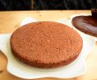 Desert tort ciocolatos cu crema de lamaie si fructe de padure-15