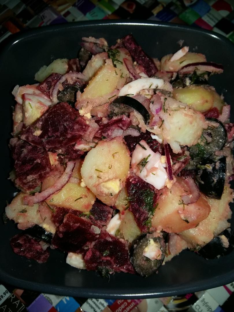 Salata orientala cu sfecla