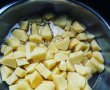 Cartofi in sos de iaurt si carnaciori de gratar-4