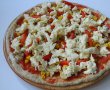 Pizza cu blat din faina integrala si legume-1