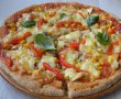 Pizza cu blat din faina integrala si legume-2