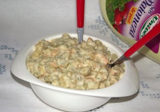 Salata de fasole verde cu maioneza, reteta de post
