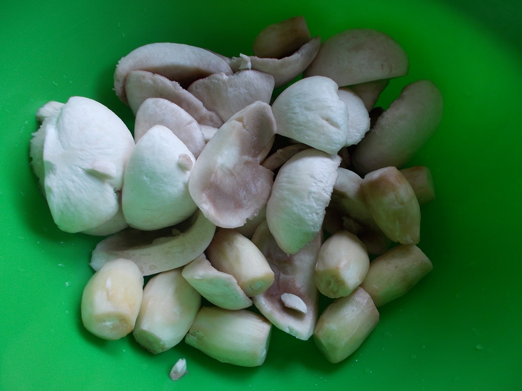 Sarmale de post cu crupe (pasat) de porumb si ciuperci