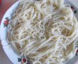 Spaghete cu ciuperci, in sos alb-10