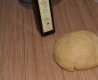 Desert strudel cu aluat fraged de casa, umplutura de mar si crema de vanilie-2