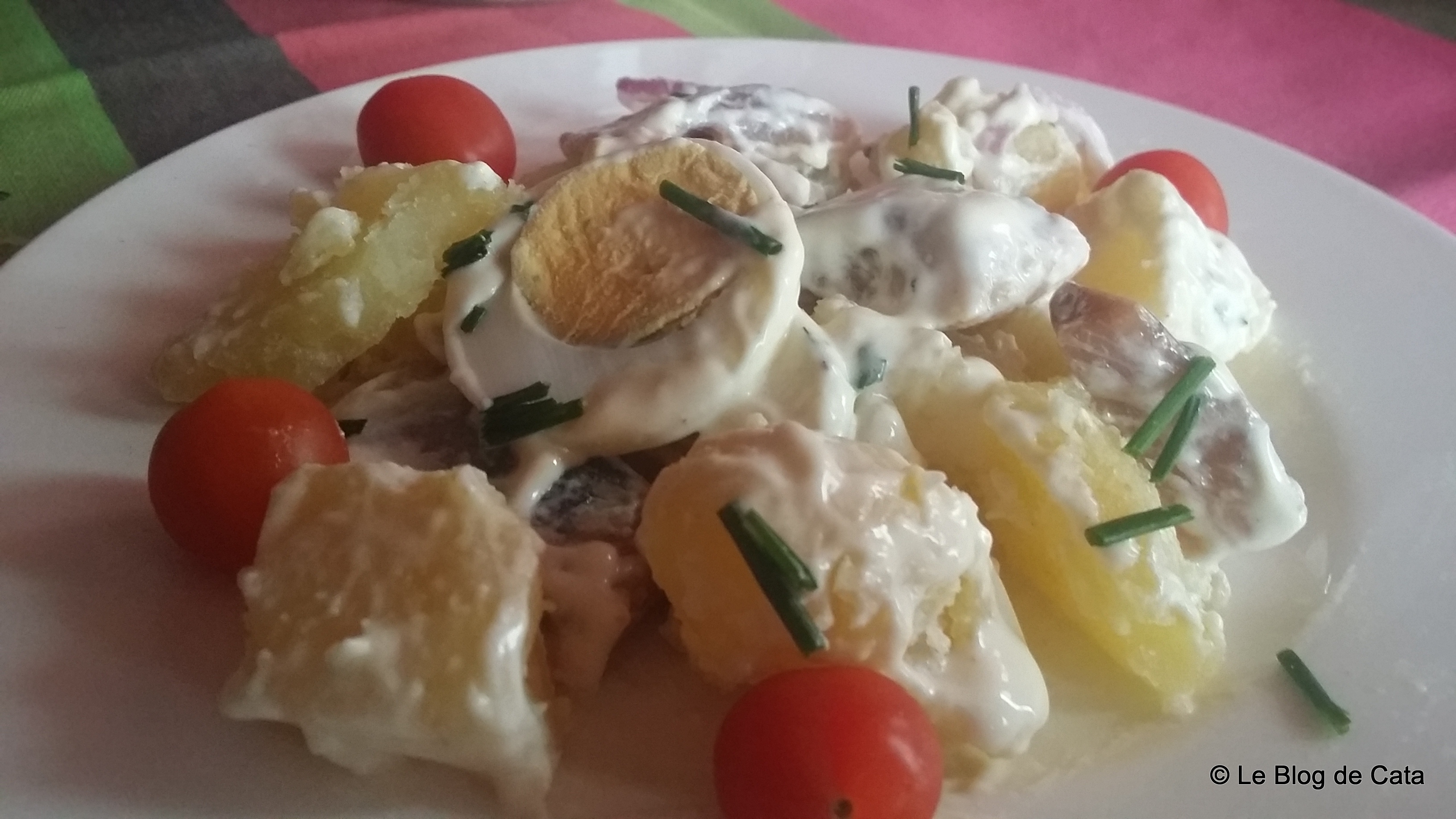 Salata cu hering afumat si cartofi