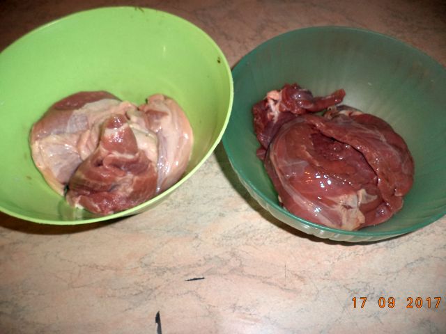 Impletitura de carne cu sos de toamna