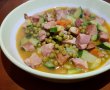 Ciolan afumat cu mazare si zucchini-5