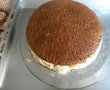 Desert tort cu crema caramel si ananas (de post) - Reteta nr 500-7