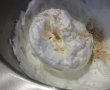 Desert prajitura cu ciocolata, nuca de cocos si crema de vanilie-1