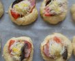 Mini Pizza cu ciuperci, cascaval, kaizer si masline-17