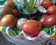 Aperitiv oua in culori naturale pentru Sfintele Pasti-2