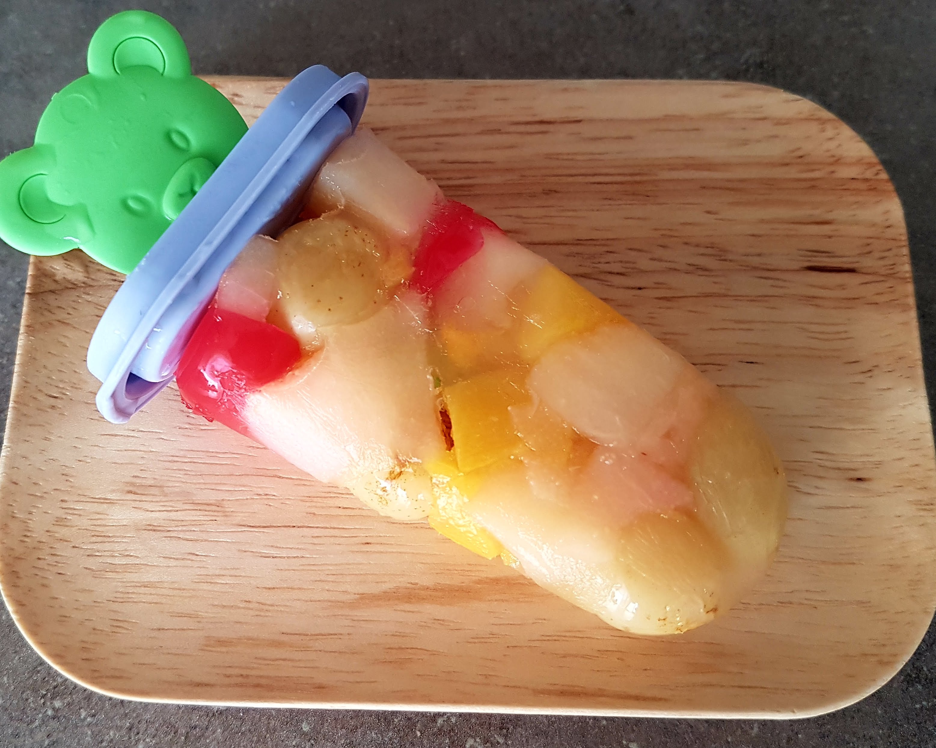 Inghetata pentru copii cu fructe si ceai verde