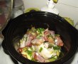 Friptura de pui si porc la slow cooker Crock-Pot cu sos de usturoi verde-5