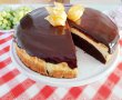 Desert brownie cheesecake-5