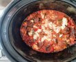 Carne de vita la slow cooker Crock-Pot cu ardei, rosii si branza Feta-3