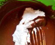 Desert tort cu doua creme de ciocolata si capsuni-17