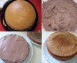 Desert tort cu crema de alune de padure, frisca si fructe-0