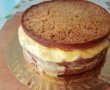 Desert tort cu crema de vanilie si jeleu de capsuni-10