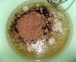 Desert negresa de post cu cirese si glazura de cacao-1