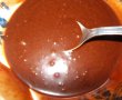 Desert negresa de post cu cirese si glazura de cacao-7