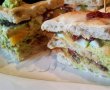 Sandwich Club cu avocado si sardine-14