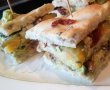 Sandwich Club cu avocado si sardine-15